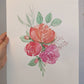 Large Floral Digital Print